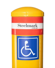 In Ground Bollard | 140mm Diameter | 1.7m Long | Disabled