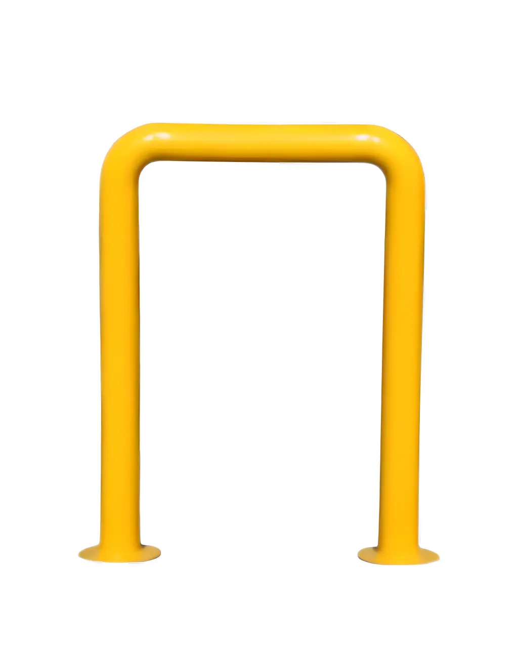 U Shape Bollard | 600mm W x 800mm H | Round Base Plate