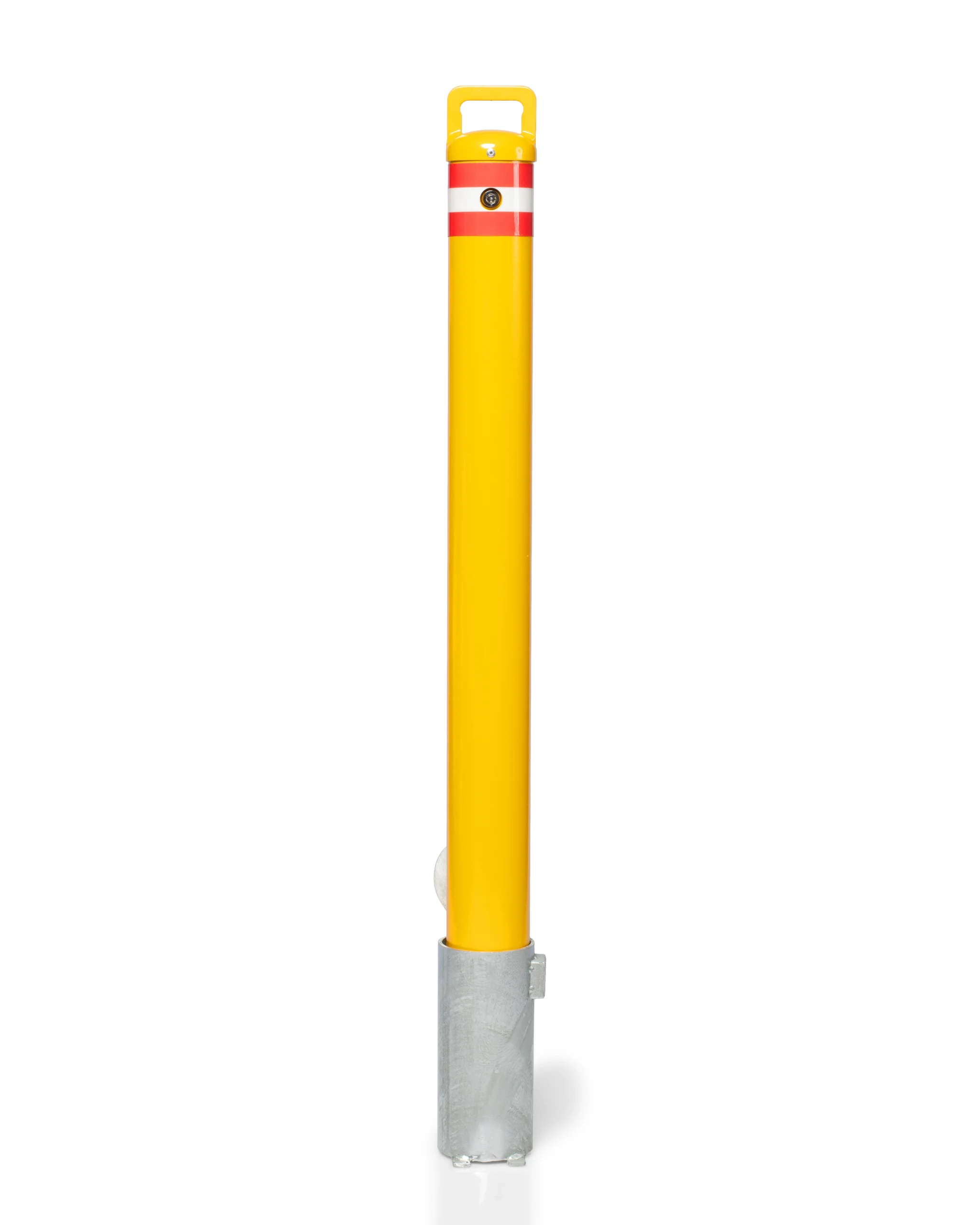 Removable Bollard | 90mm Diameter | Keylock | Cast In Sleeve
