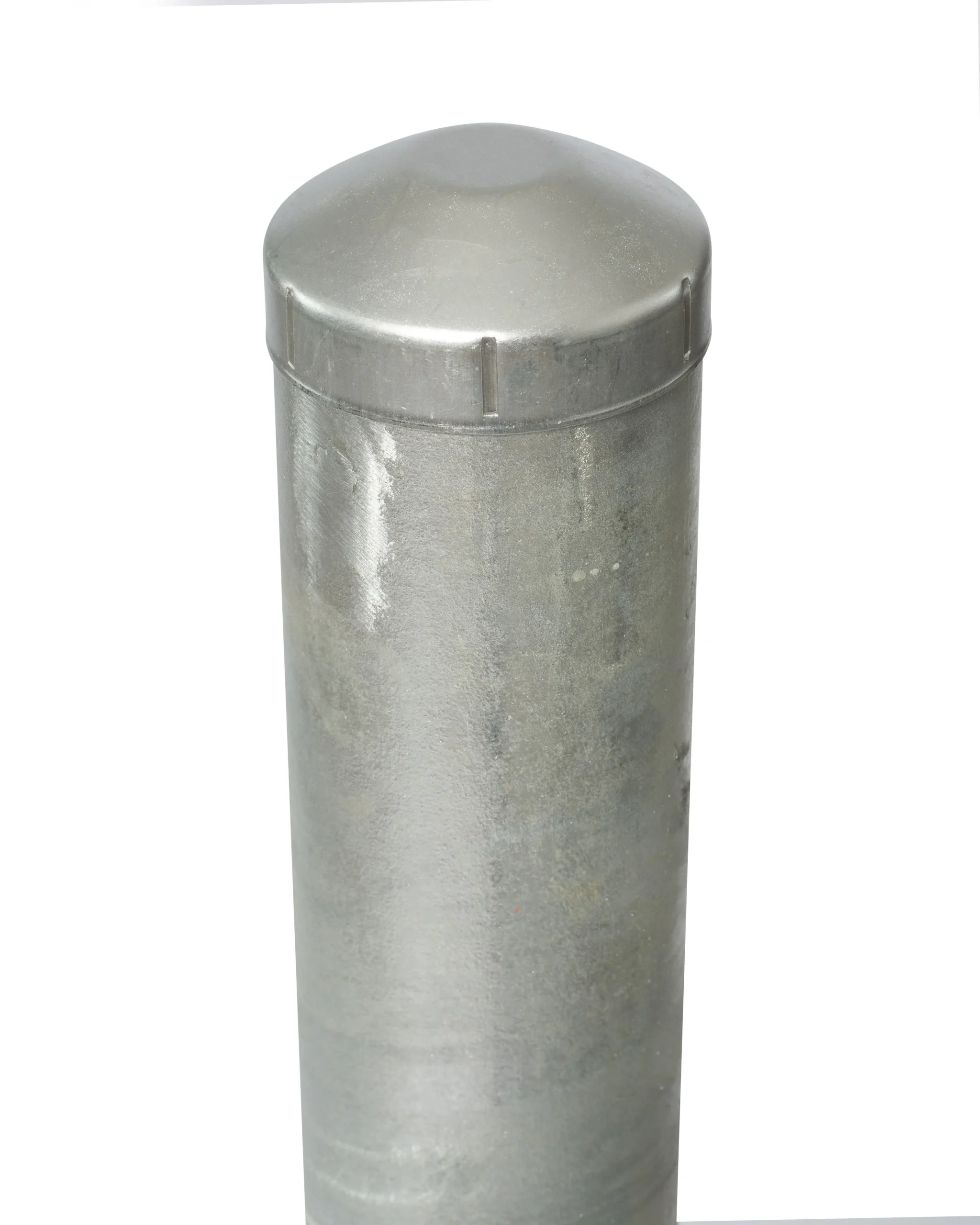 Galvanised Bollard | 90mm x 1080mm | Free Fixings Included