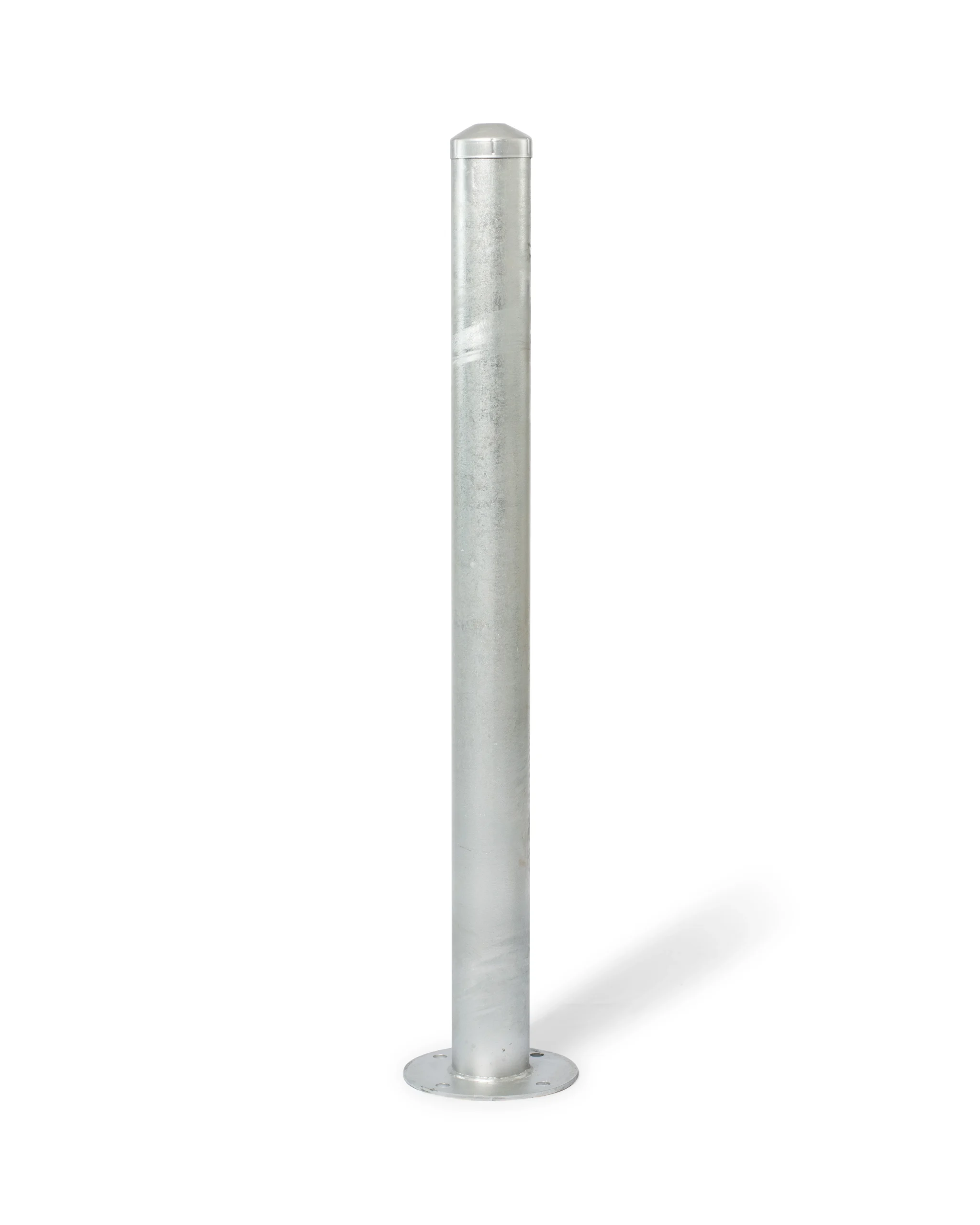 Galvanised Bollard | 90mm x 1080mm | Free Fixings Included