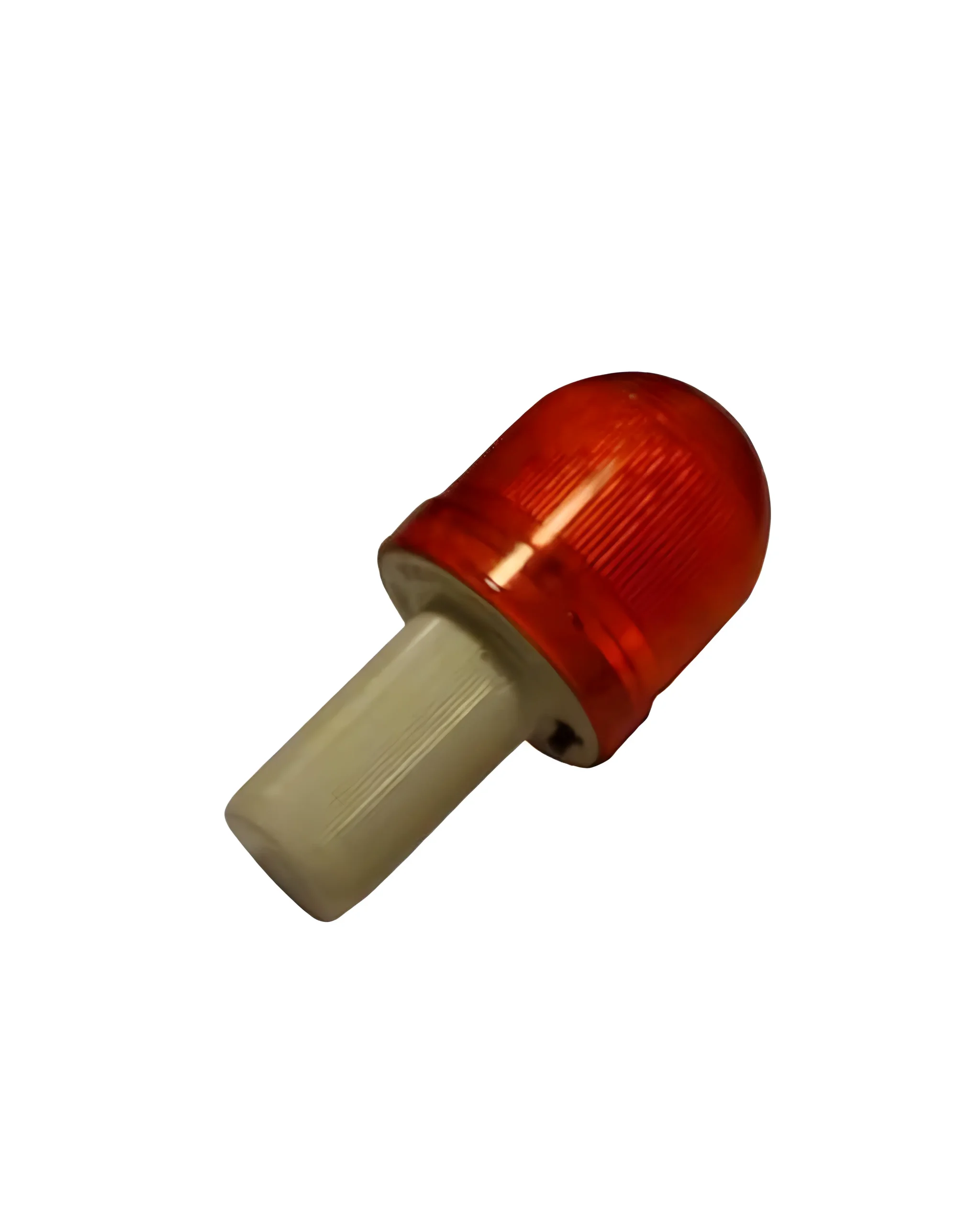 Collapsible Traffic Cone LED Red Top Light