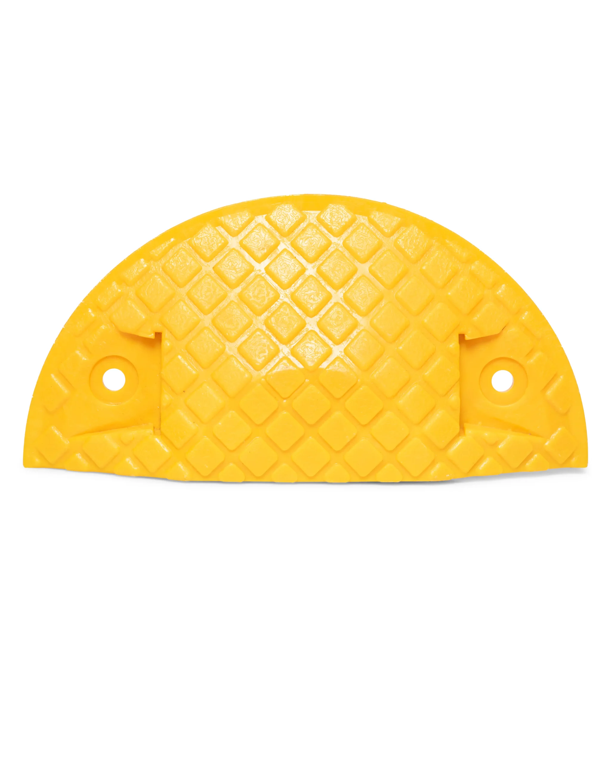 Speed Hump | 120 Tonne | 70mm | Yellow | End Cap | Fixings Included