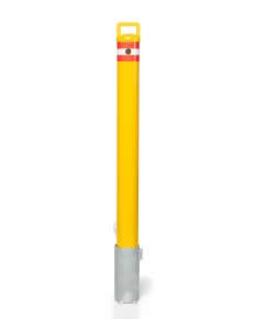 Removable Bollard | 90mm Diameter | Keylock | Cast In Sleeve